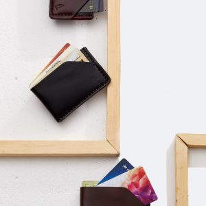 Brown Horween Leather Card Holder / Chromexcel Slim